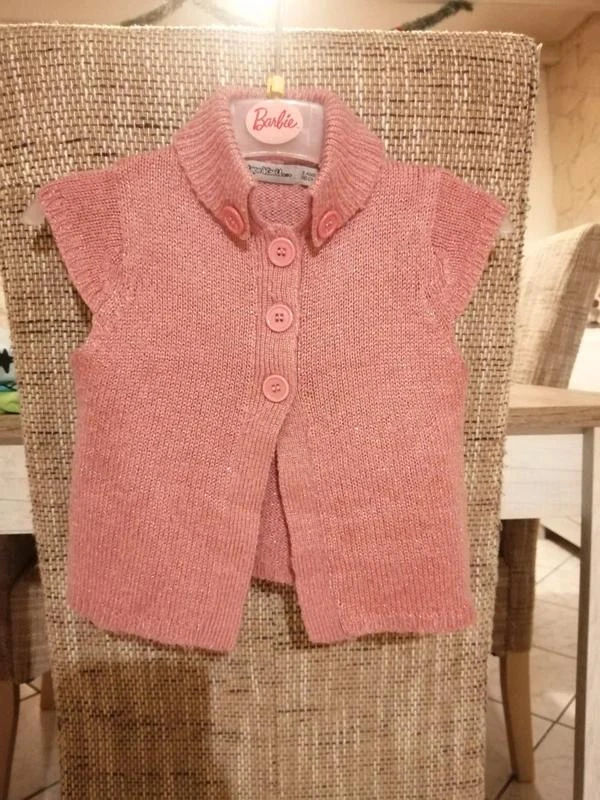Gilet bébé fille tape à l'œil